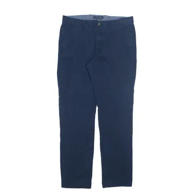 TOMMY HILFIGER Trousers Blue Regular Tapered Mens W34 L34