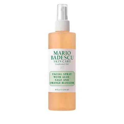 Mario Badescu Facial spray with aloe, sage and orange blossom energizing moisturizing 236 ml