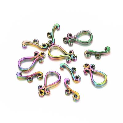 Ion Plating(IP) 304 Stainless Steel Toggle Clasps