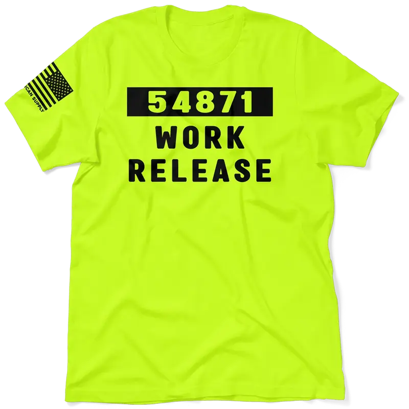 Work Release - Safety Yellow T-Shirt