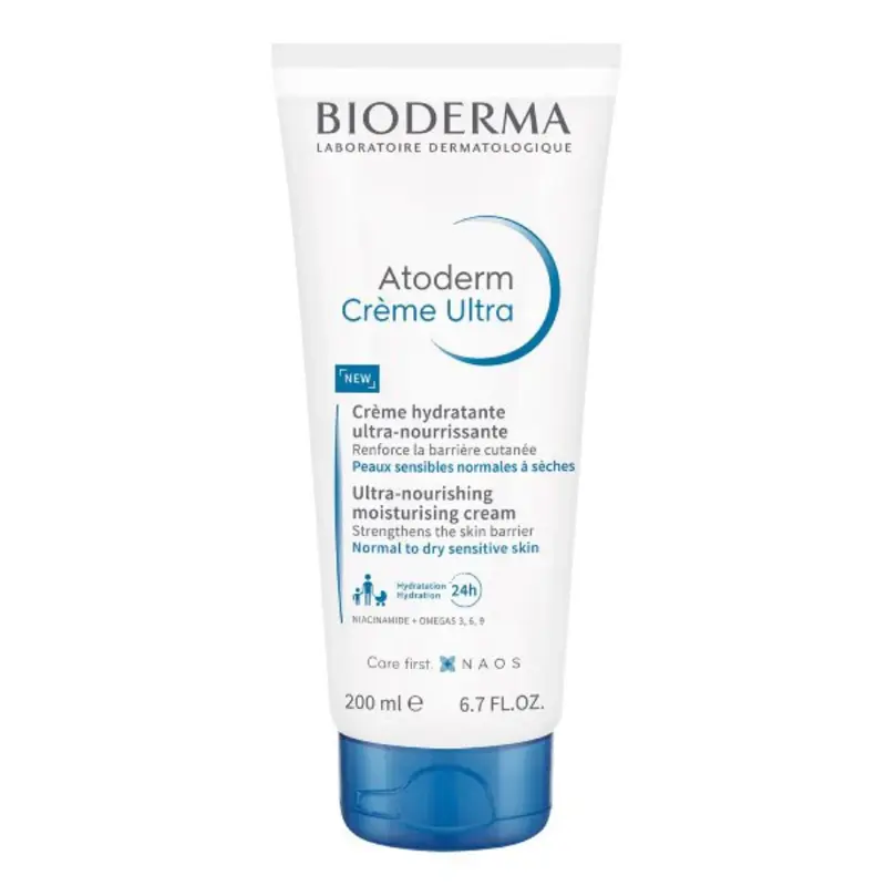 Bioderma Atoderm Cream Ultra Nourishing Sensitive and Dry Skin 200ml