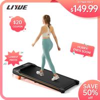 LIYUE Walking Pad, 2.5HP Treadmill with Incline for Home Office Under Desk Portable Home Walking Treadmill with 280 Lbs Weigh...