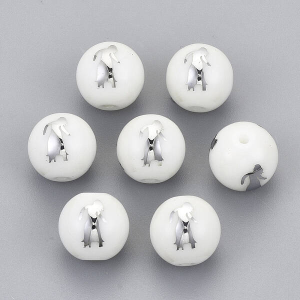 Electroplate Glass Beads