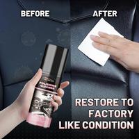 【D6】All-in-One Car Cleaner 3.38 oz | Plastic/Rubber/Leather Tri-Action Cleaner - Anti-Mold, Antibacterial & 30-Second Dry...