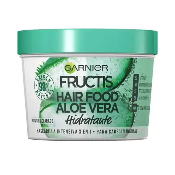 Garnier Fructis Hair Food Maschera idratante all'aloe vera 390 ml