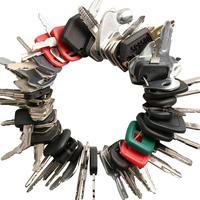 (60) Equipment Key Set For John Deere Cat Toyota JCB Volvo Doosan Bobcat Kubota Hyundai Bomag New Holland Komatsu Case Clark ...