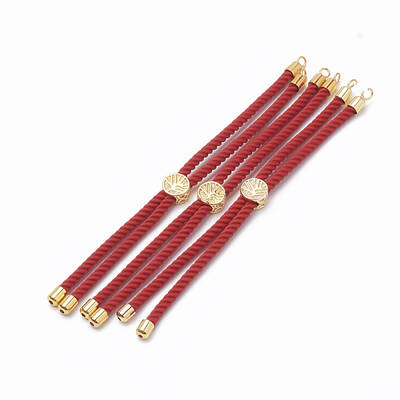 Nylon Twisted Cord Bracelet Making