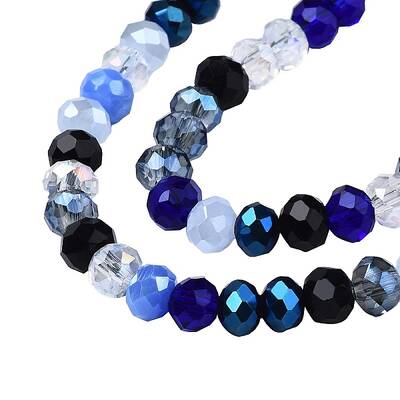 Electroplate Glass Beads Strands