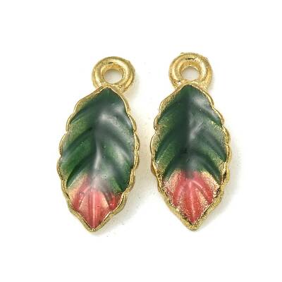 Rack Plating Alloy Enamel Pendants