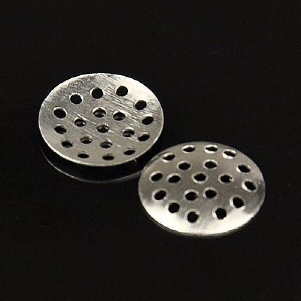Aluminum Finger Ring/Brooch Sieve Findings
