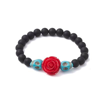 Resin and Synthetic Turquoise Bracelets