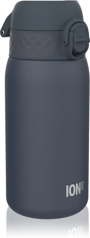 Ion8 Leak Proof Stainless Steel Water Bottle Ash Navy Blue 400ml