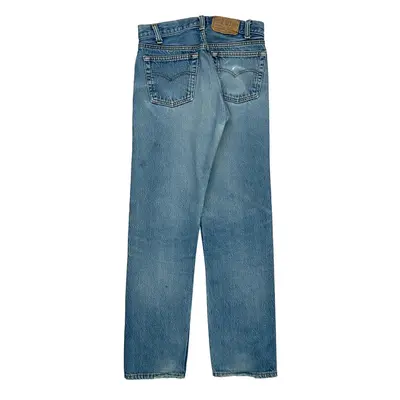 501 Levis Baggy Jeans - 28W 29L Light Wash Denim