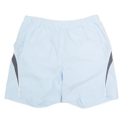 NIKE Mens Swimming Shorts Blue L W30
