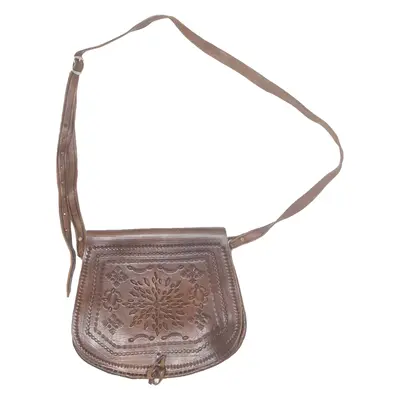 Womens Crossbody Bag Brown Leather