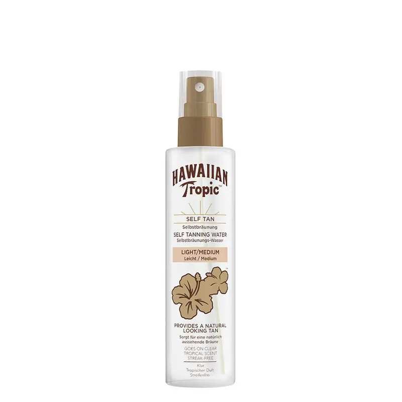 Hawaiian Tropic Light-Medium Self-Tanning Water 190ml