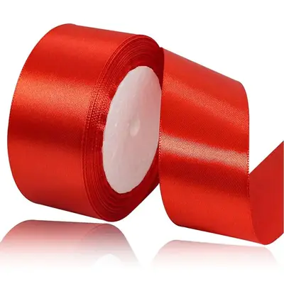 22m Gift Wrapping Ribbon for Spring & Festive Decor, 1 Roll Satin Ribbon for Wedding & Party, Practical DIY Crafts for Candy ...