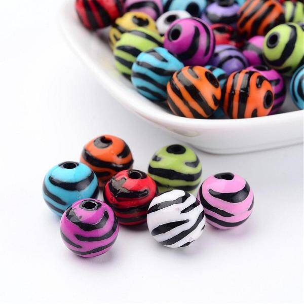 Opaque Acrylic Beads