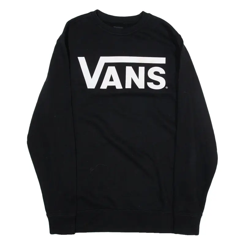 VANS Mens Sweatshirt Black S