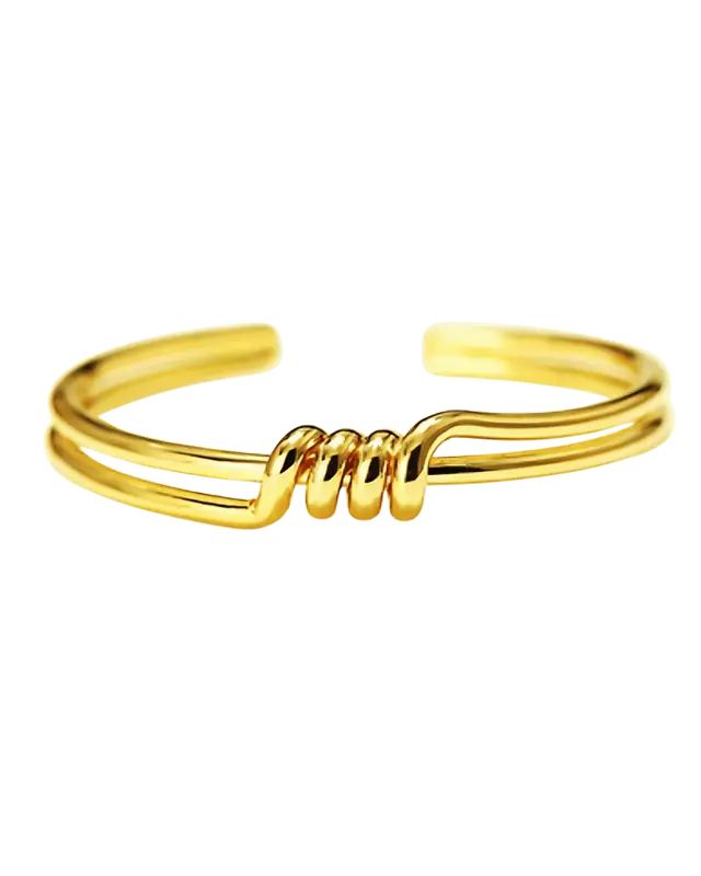 Best Trending 18K Gold Cuff Bracelet Gift on Sale for Women, Lady, Mother, Wife