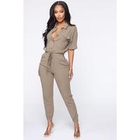Surviving Summer Jumpsuit - Olive