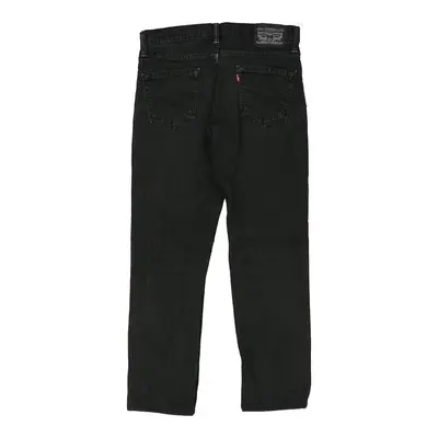 Levis Jeans - 32W UK 12 Black Cotton