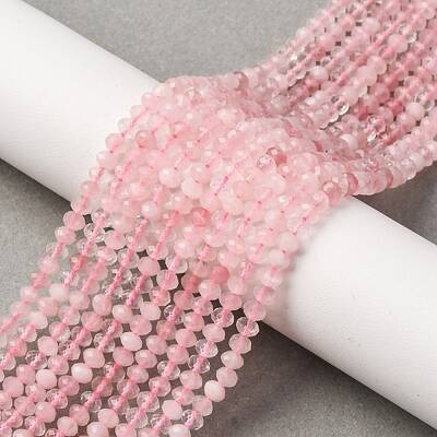 Natural Rose Quartz Beads Strands