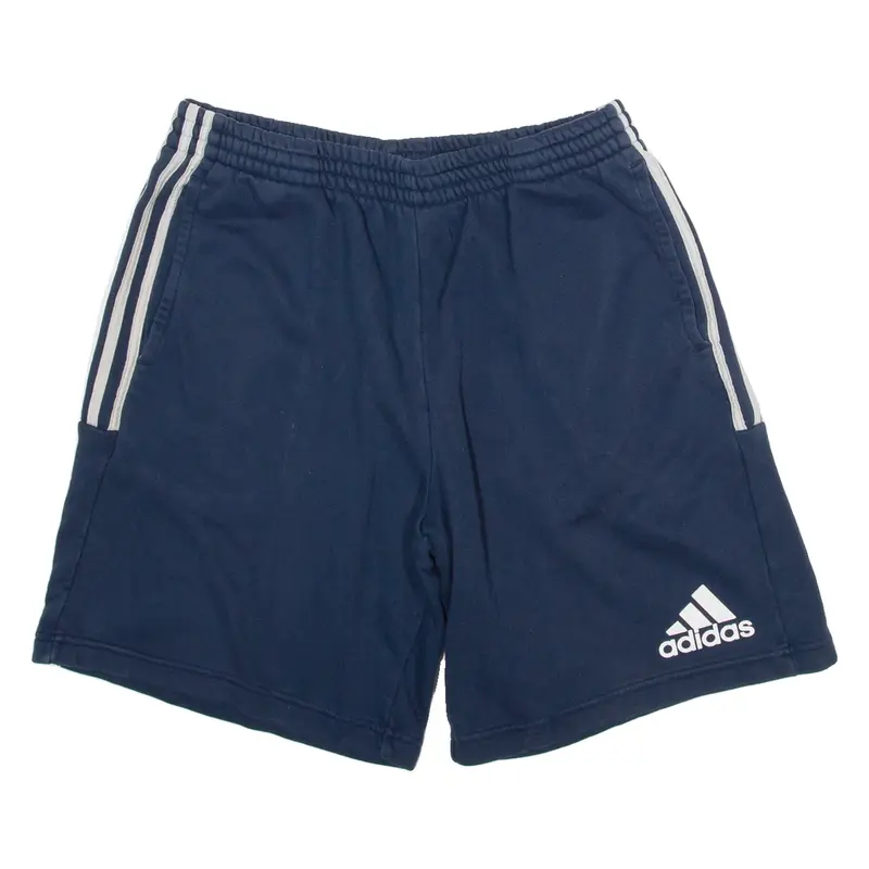 ADIDAS Mens Casual Shorts Blue L W32