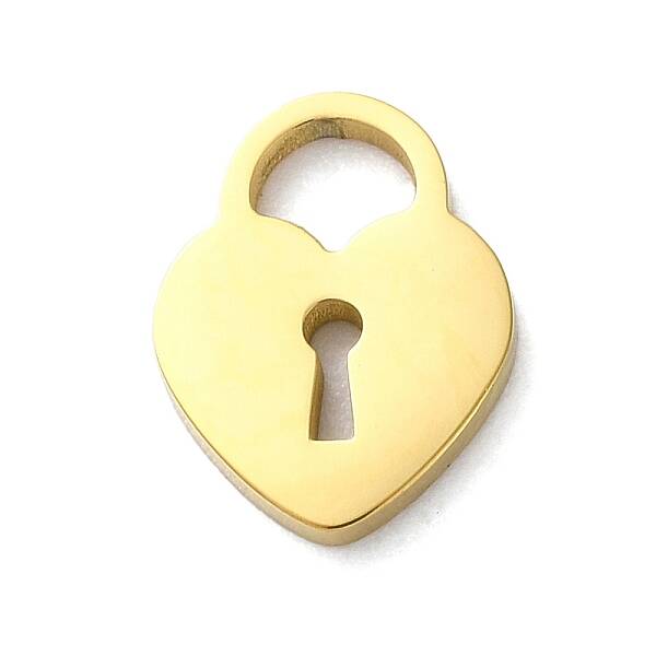 Ion Plating(IP) 304 Stainless Steel Laser Cut Charms