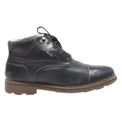 BUGATTI Chukka Boots Black Leather Mens UK 7