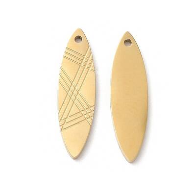 Ion Plating(IP) 316L Surgical Stainless Steel Pendants