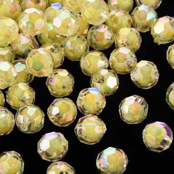 Transparent Acrylic Beads