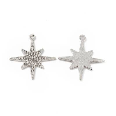 Alloy Crystal Rhinestone Pendants