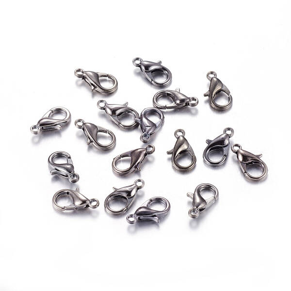 Zinc Alloy Lobster Claw Clasps