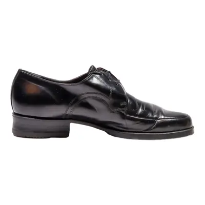 FRETZ  Derby Shoes Black Leather Mens UK 8