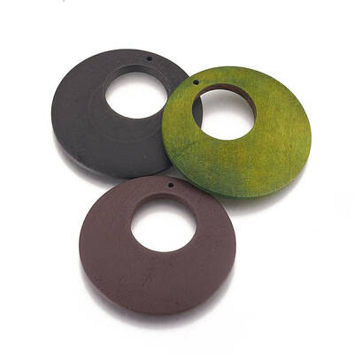Wood Big Pendants