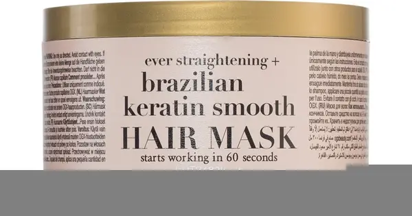 OGX Brazilian Keratin Smooth Smoothing Mask with Keratin 300 ml