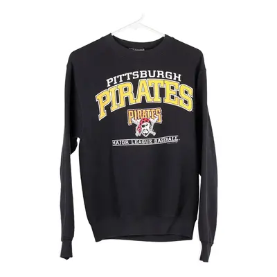 Pittsburgh Pirates Lee Sport MLB Sweatshirt - Large Black Cotton Blend