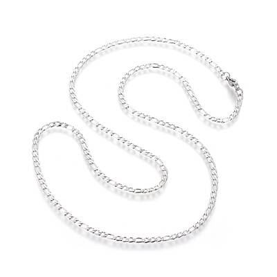 Non-Tarnish 304 Stainless Steel Figaro Chain Necklaces