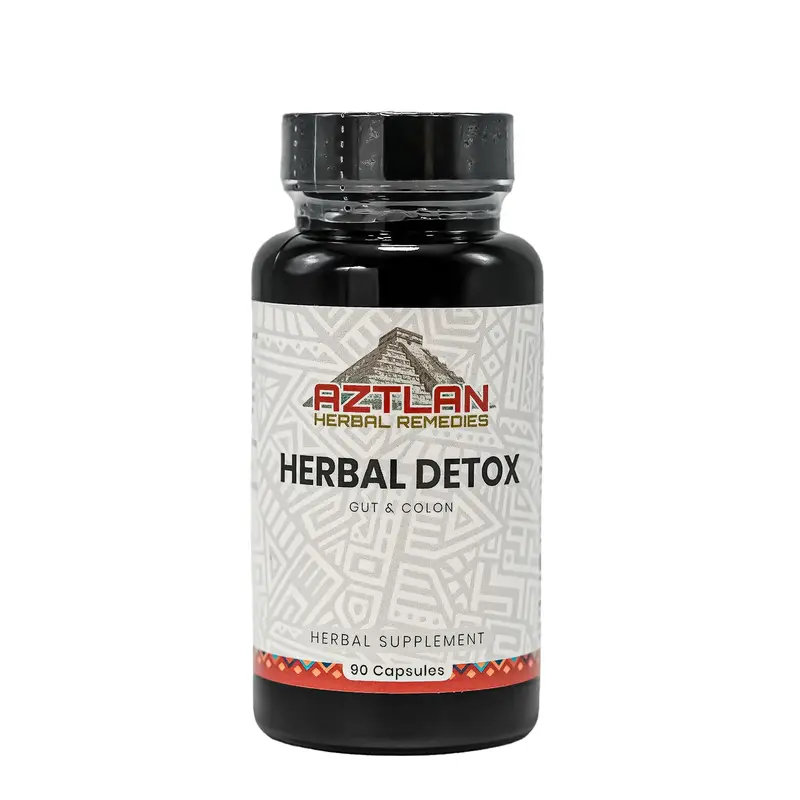 Herbal Detox with Cascara Sagrada Capsules – Natural Cleanse & Digestive Support Supplement
