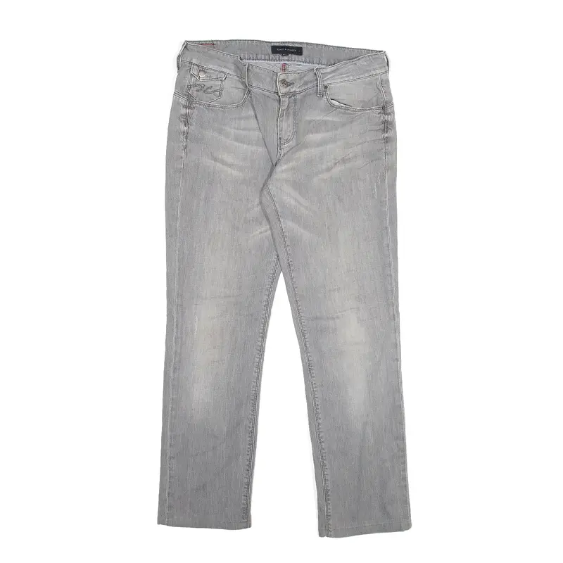 TOMMY HILFIGER Jeans Grey Denim Slim Straight Womens W30 L32