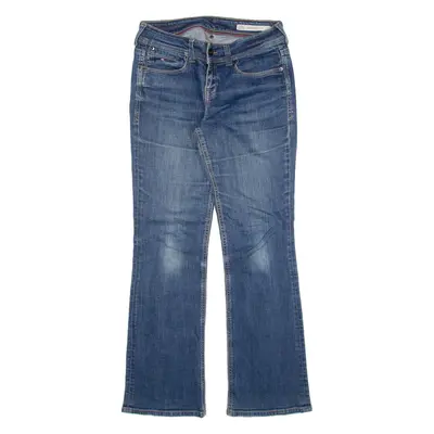 HILFIGER DENIM Womens Jeans Blue Slim Bootcut W30 L32