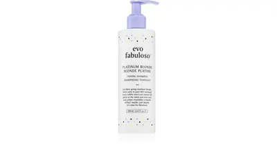 EVO Fabulous Purple Toning Shampoo Neutralizing for Yellow Tones 250ml