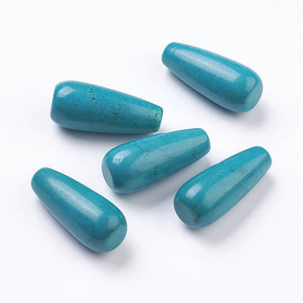 Natural Howlite Beads