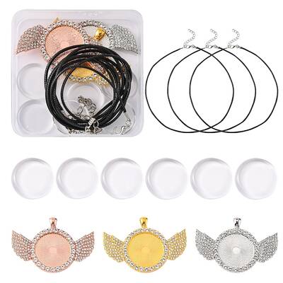 DIY Wing Pendant Necklace Making Kit