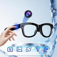 Smart Glasses, Wireless Answering & Voice Assistant, 1080P HD Camera Glasses, Multi-function Touch Wireless Glasses, Smart Tr...