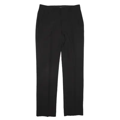 PEACOCK Trousers Black Regular Straight Womens W28 L31