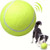 Tennis Ball Design Dog Toy, Pet Funny Interactive Tennis Ball Toy, Pet Training Ball Toy, Outside Pet Interactive Ball Toy fo...