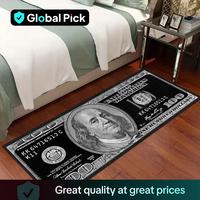 Global Pick Dollar Pattern Carpet, 1 Count Non-slip Soft Comfortable Washable Floor Mat, Decorative Rugs for Home Decor Livin...