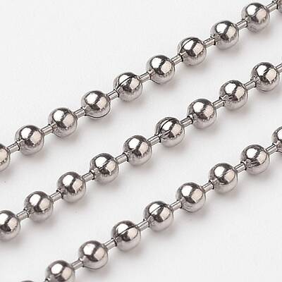 Tarnish Resistant 304 Stainless Steel Ball Chains